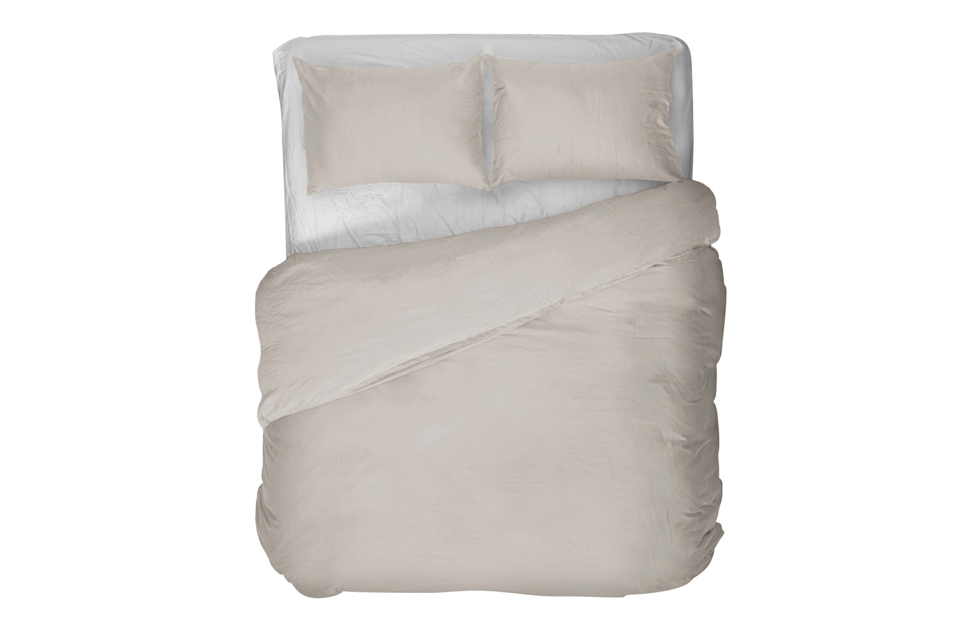 Kayori Daiki Dekbedovertrek Silver Grey