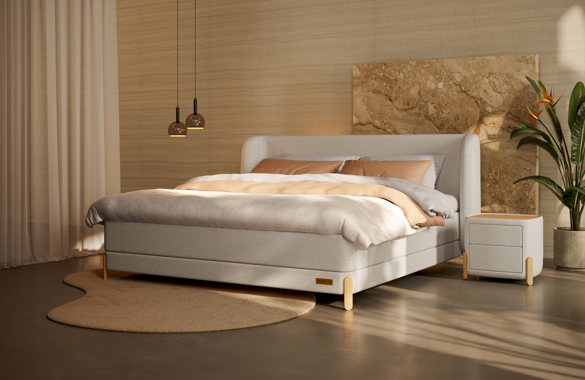 Boxspring LIVSON No. 4
