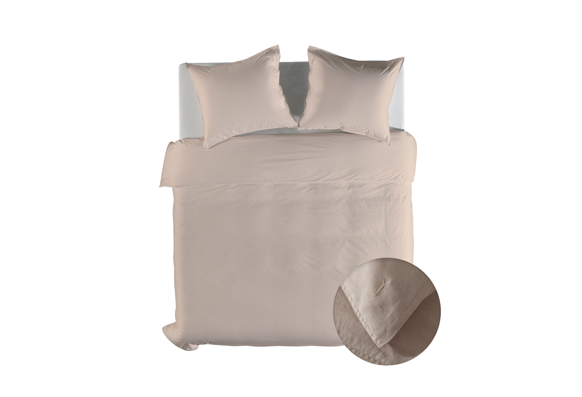 Yellow Suite Saint-Tropez Dekbedovertrek Sand