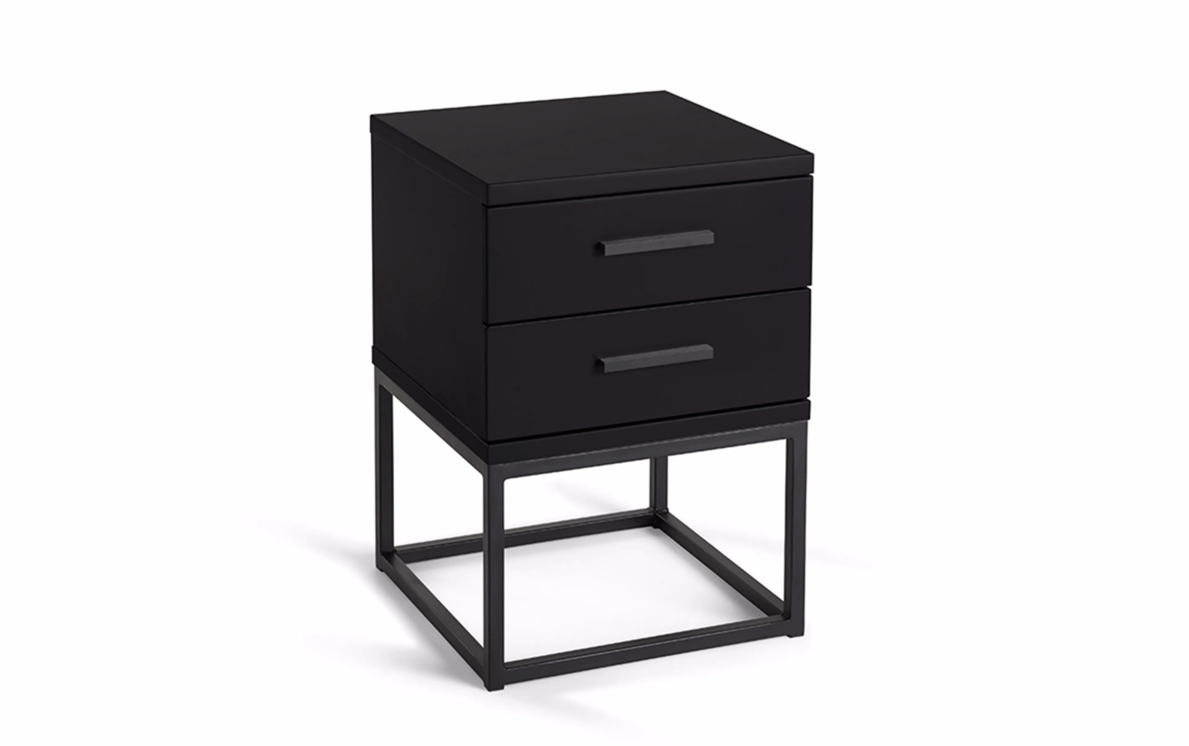Nachtkast Cube Zwart